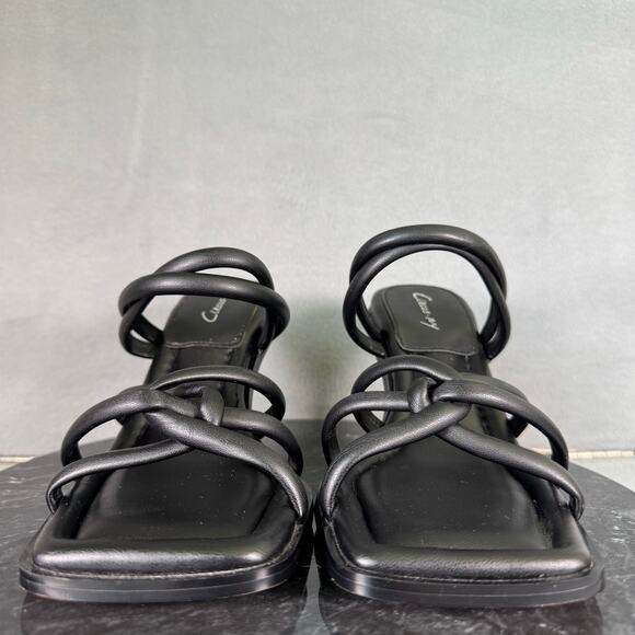 Circus NY By Sam Edelman Savanna Black Strappy Sandals Women’s Size 7.5M US - Picture 2 of 7